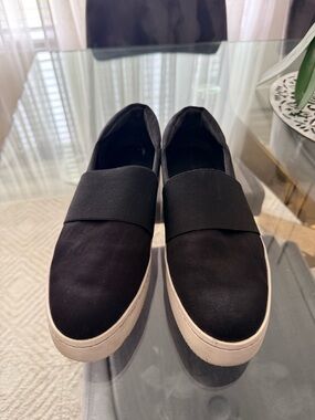 Via Spiga Wonen’s Slip-On Casual Sneakers in Black